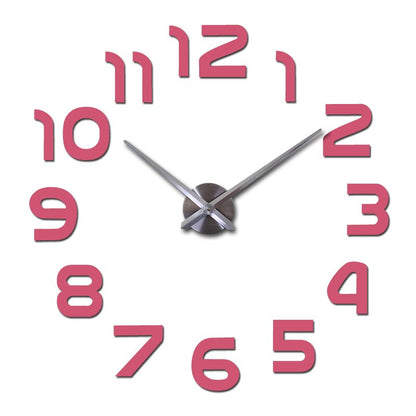 Horloge murale 3D en acrylique Floroux