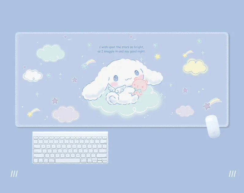 Cinnamoroll Kuromi Tapis de bureau