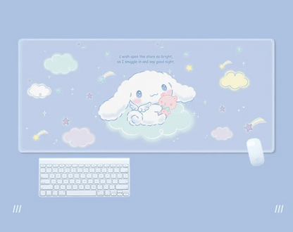 Cinnamoroll Kuromi Tapis de bureau