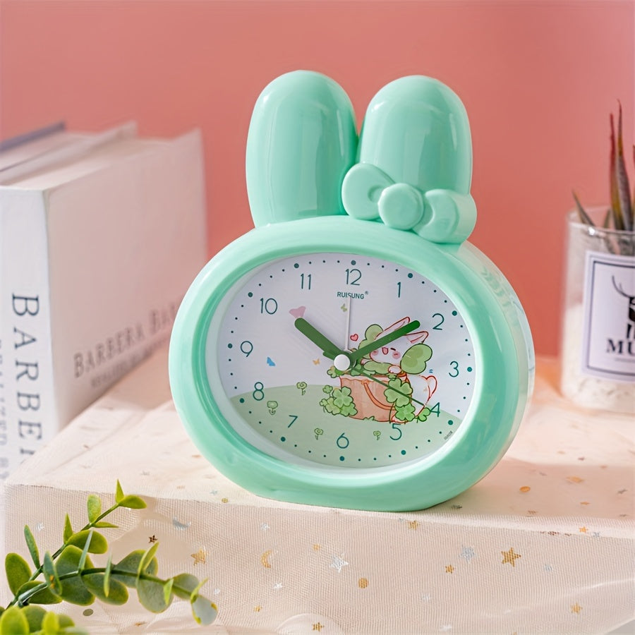 BunnyTime Horloge - Joli réveil LED avec veilleuse