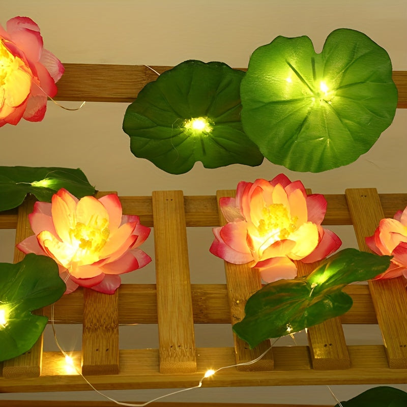 SolarLily - Décoration de lotus à énergie solaire pour le jardin