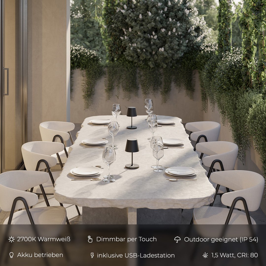 ÉclatLumineux - Lampe de Table LED Élégante avec Brillance Durable