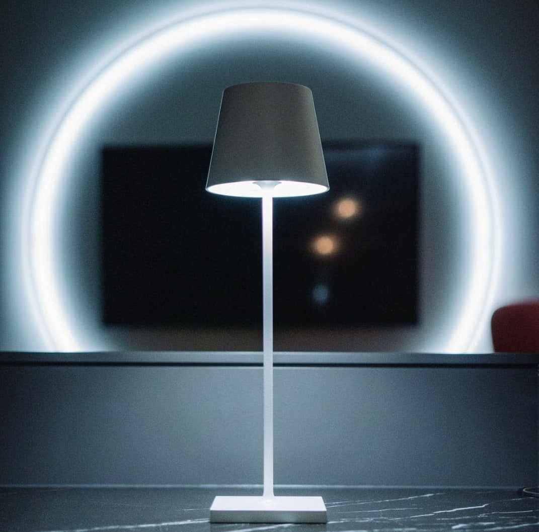 Floroux - Lampe de table LED sans fil portable avec chargement USB et contrôle tactile