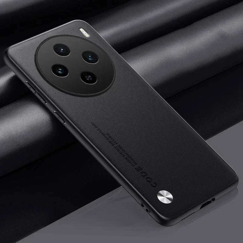 Coque de téléphone en silicone design exécutif de luxe pour Vivo X100 X100S Pro Ultra 5G couvercle TPU mat