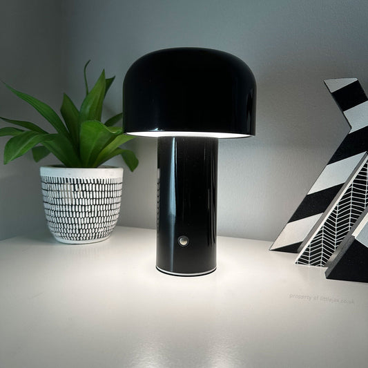 Élégante, moderne, lampe champignon sans fil