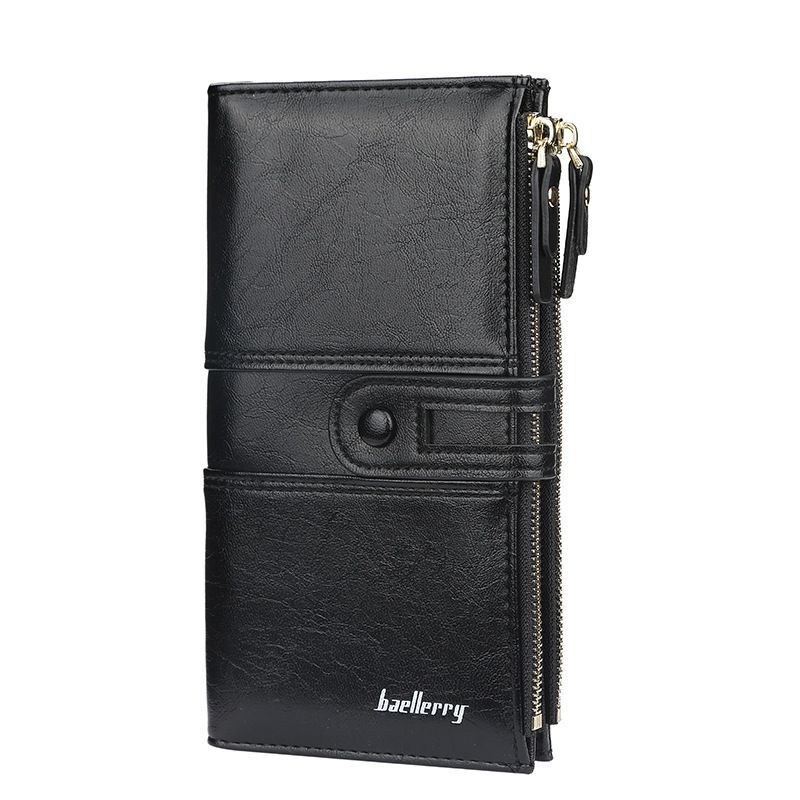 ClassicWallet - Portfolio zippé double élégant
