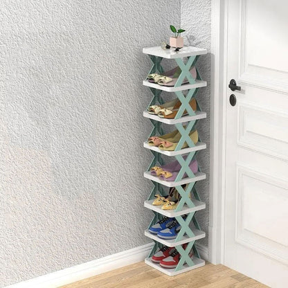 Étagère à chaussures moderne à plusieurs niveaux