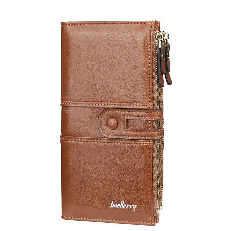 ClassicWallet - Portfolio zippé double élégant