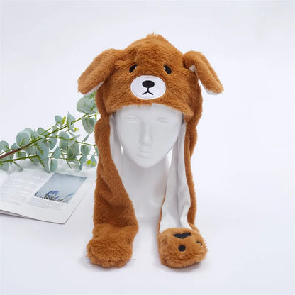 BunnyBounce Hat – Chapeau Mignon avec Oreilles Mobiles