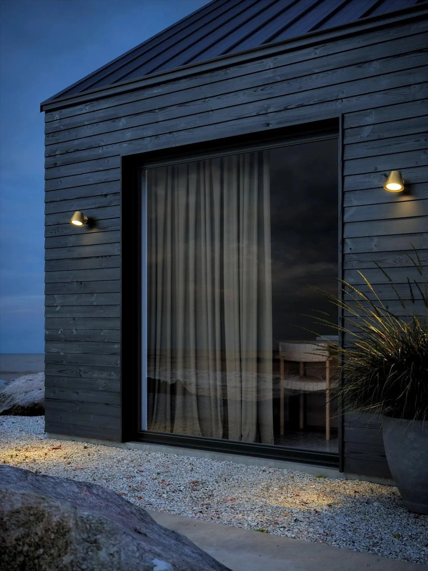 Aleria Glow – Élégante Lampe Extérieure en Laiton GU10