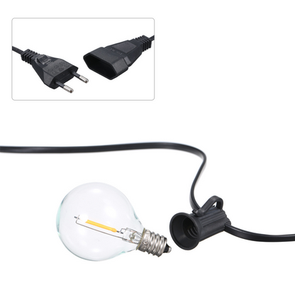 Floroux | Guirlande lumineuse LED étanche en plastique incassable pour intérieur et extérieur