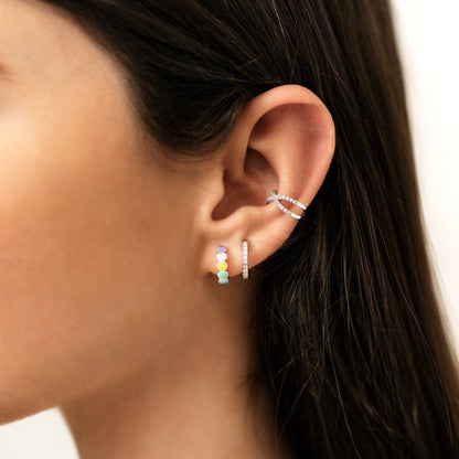 Boucles d'oreilles Célestina's Enchanting Rainbow Love