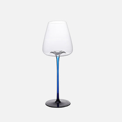 Coupes en verre contrastant laqué piano