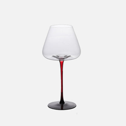 Coupes en verre contrastant laqué piano