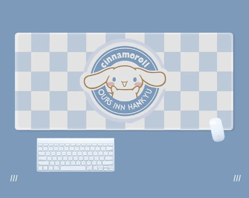 Cinnamoroll Kuromi Tapis de bureau