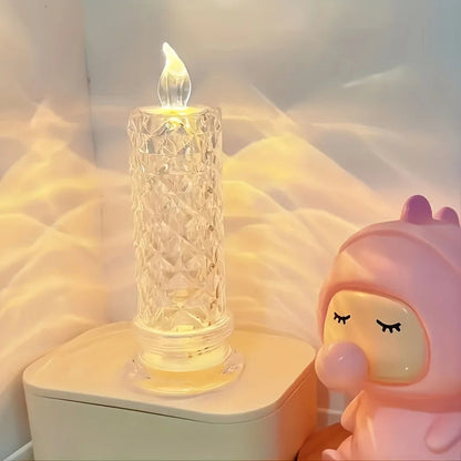 Bougie LED sans flamme télécommandée