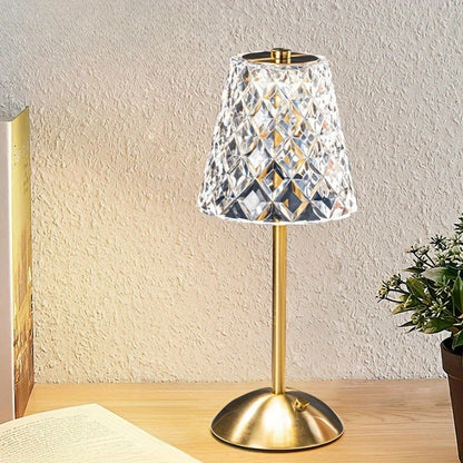 CrystalLux Lampe - Éclairage LED Cristal Élégant
