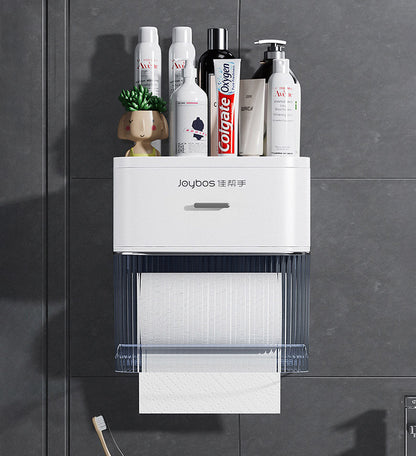 SmartStore - Luxe Porte-papier toilette avec espace de rangement
