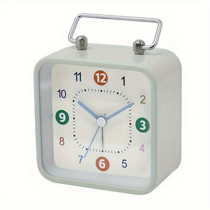 TimeCube Horloge - Horloge Carré Élégant avec Lumière de Nuit