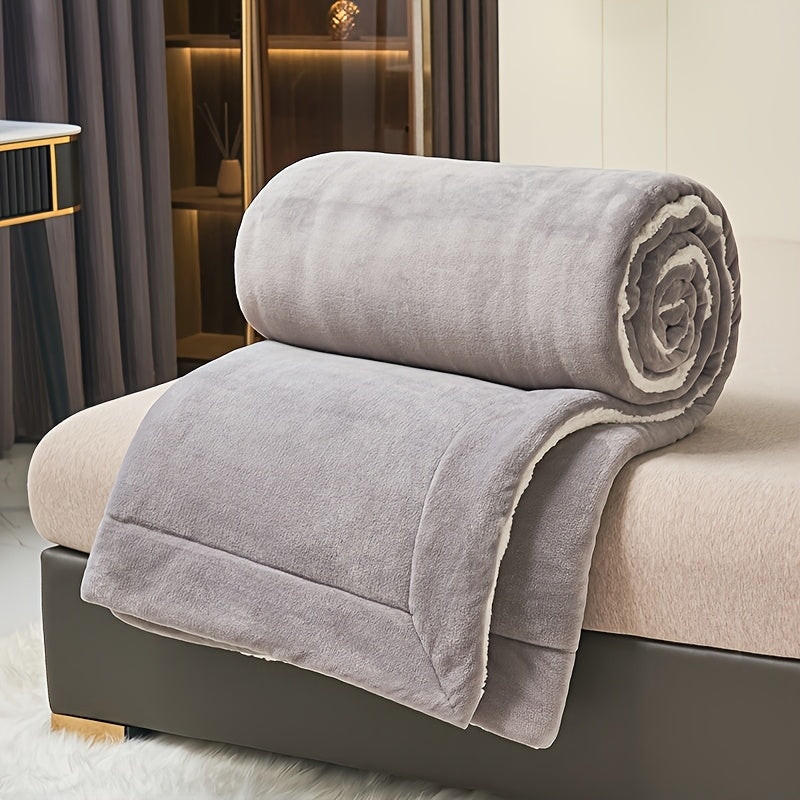 CozyWarm - Luxe Polaire Lait Doudoune Double Couche