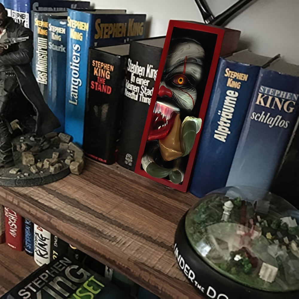 BohoMonster – Unique Support de Livre pour une Ambiance Effrayante