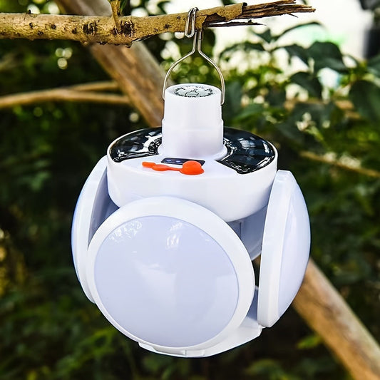 SolarFold Lampe - Lampe de camping LED rechargeable portable