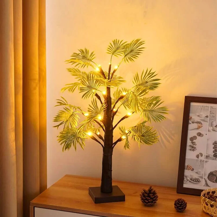 Floroux Lampes LED en forme de feuille de palmier
