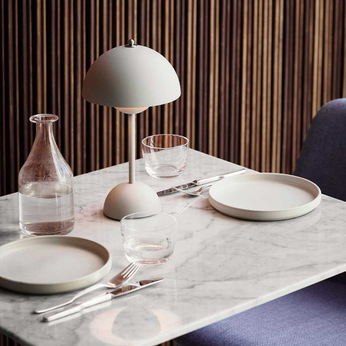 Floroux lampe de table LED | Sans fil | Lumière d'ambiance | Éclairage d'ambiance pour la maison