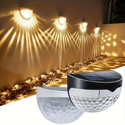 SolarGlow Lampe de clôture – Éclairage extérieur étanche