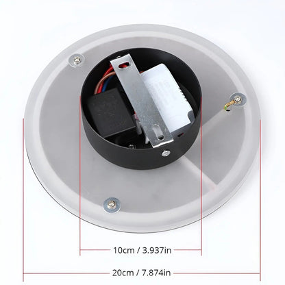 Éclairage Stylé : Applique LED de Luxe avec Acrylique Élégant et Contrôle Tactile