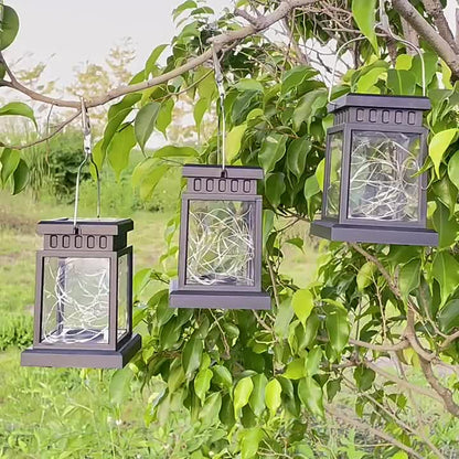 SolarLantern – Ensemble de Lampes Solaires Suspendues Étanches pour Jardin et Fête
