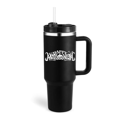Tasse isolante avec anse et paille | 1200 ML