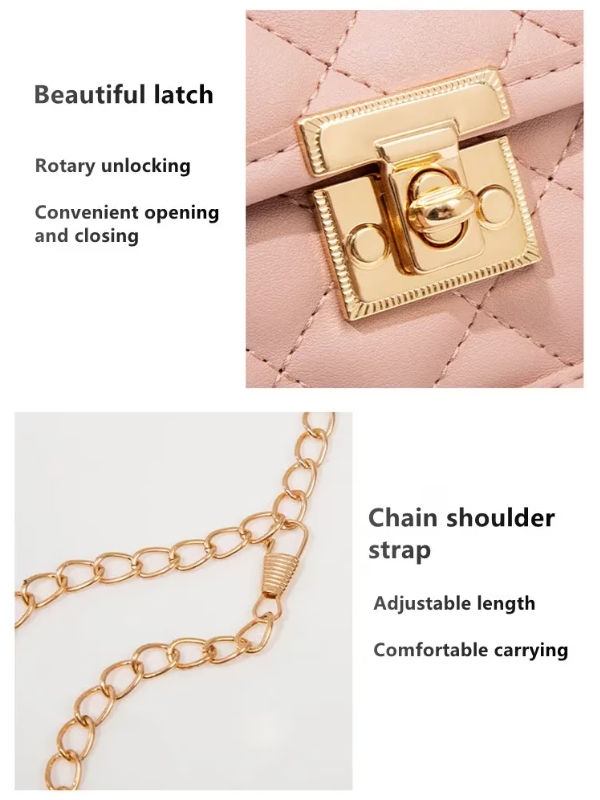 Camille Étui à Téléphone Matelassé – Tendance et Décontracté