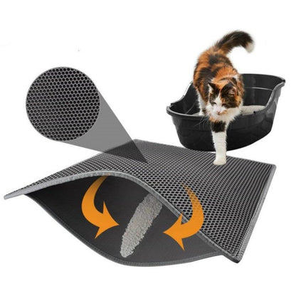 CatGrainGuard - Tapis pratique contre le gravier pour chat