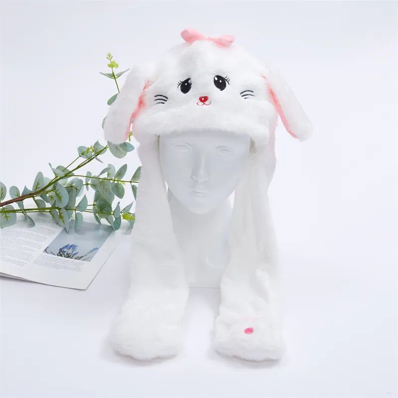 BunnyBounce Hat – Chapeau Mignon avec Oreilles Mobiles