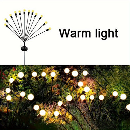 SolarFirefly Lights - Décoration de jardin LED élégante pour l'extérieur