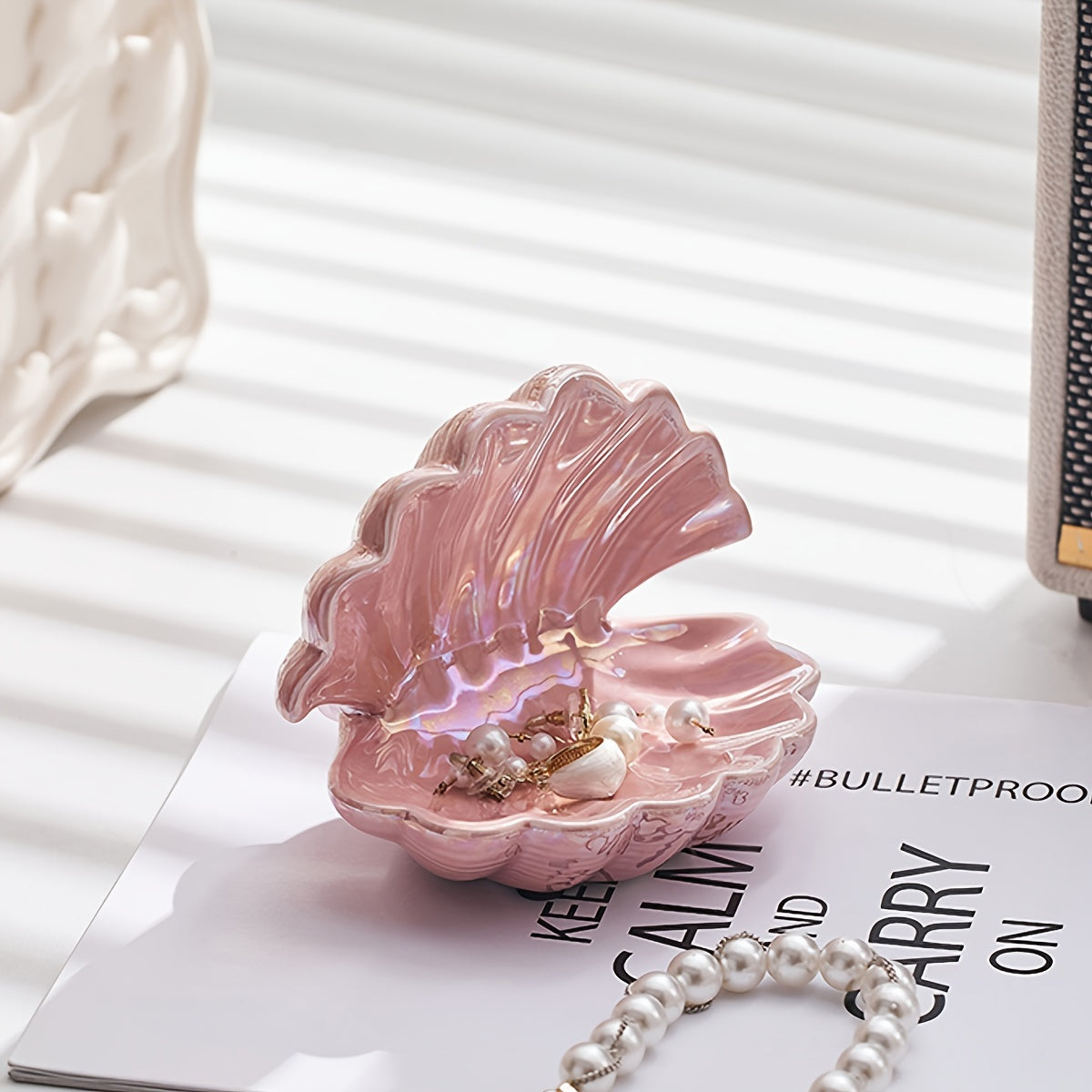 ArtBowl - Élégant Bol de Bijoux en Porcelaine pour Décoration