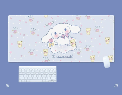 Cinnamoroll Kuromi Tapis de bureau