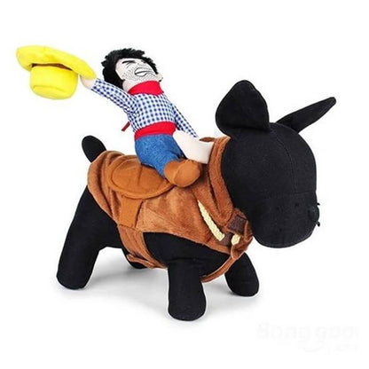 Costume de chien Cowboy Rider – Parfait pour un look amusant d'Halloween