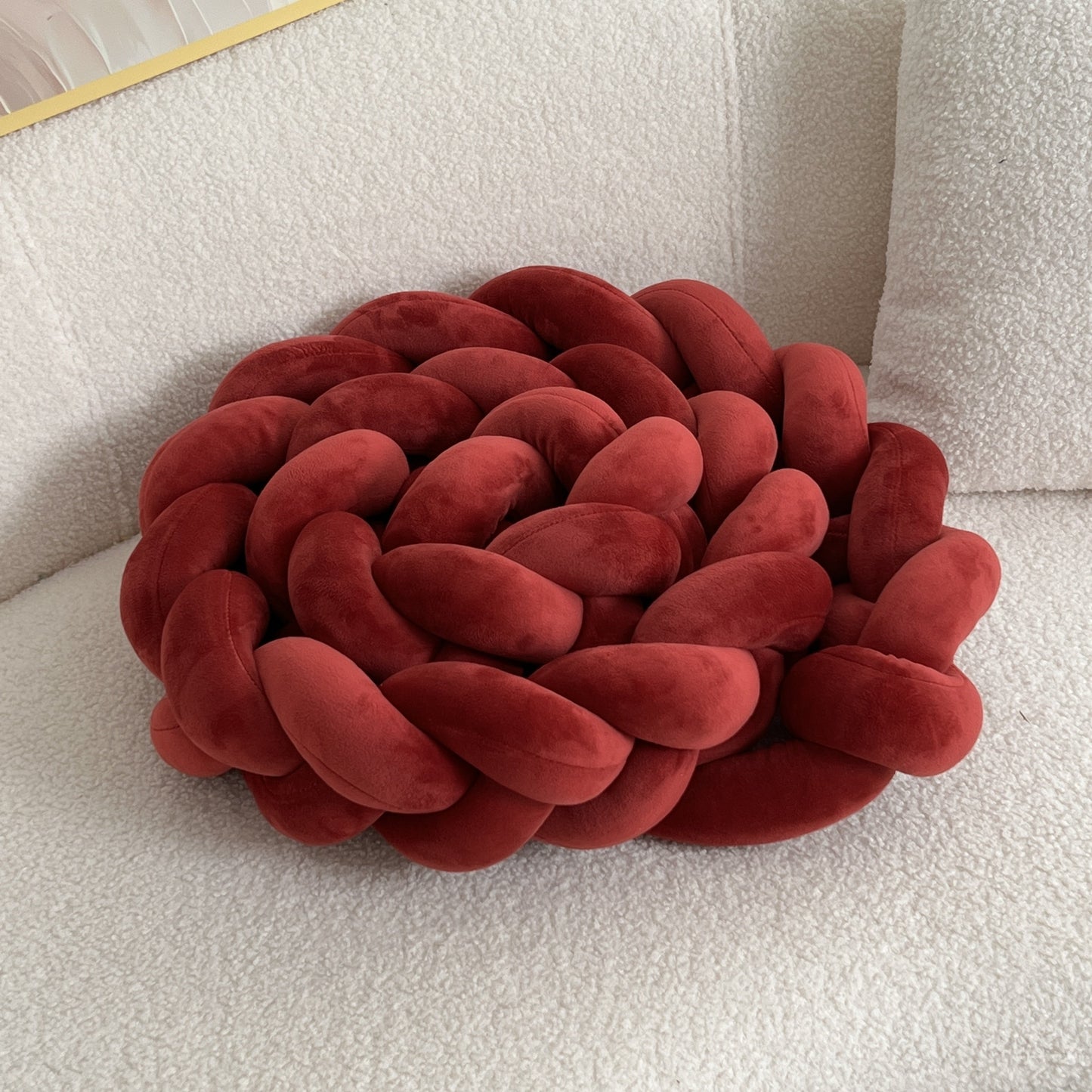 CushionWave - Coussin de sol lavable avec design géométrique pour un style contemporain