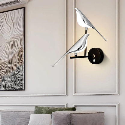 WingSpan - Applique murale pour oiseaux 360° rotatif