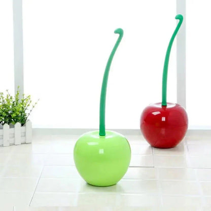 Cerise + Pomme brosse de toilettes + Support