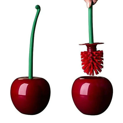 Cerise + Pomme Brosse de toilette + Support