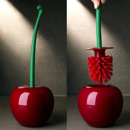 Cerise + Pomme Brosse de toilette + Support