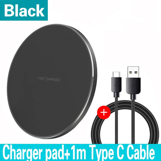 100W Pad de Chargement Magnétique Qi Sans Fil Rapide pour iPhone Samsung & Android