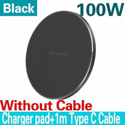 100W Pad de Chargement Magnétique Qi Sans Fil Rapide pour iPhone Samsung & Android
