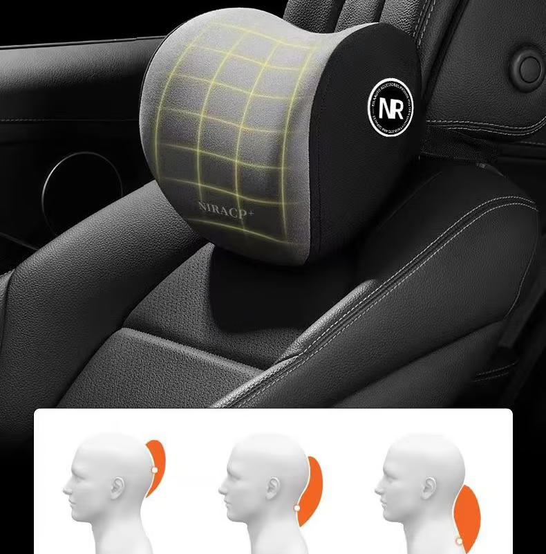 DriveEase - Ensemble de coussins de luxe pour un confort de voyage optimal