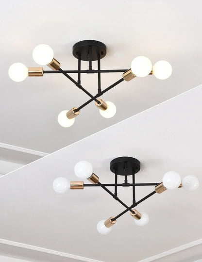 Floroux - Luminaire de plafond moderne minimaliste pour