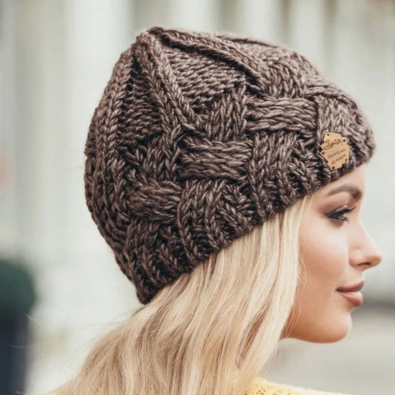CozyKnit Bonnet - Bonnet d'Hiver Tendance pour Style et Chaleur