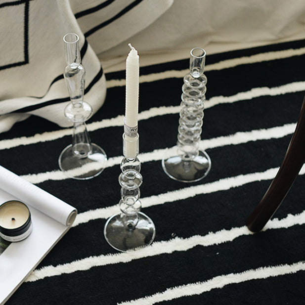 Floroux Bougeoirs en couches pastel